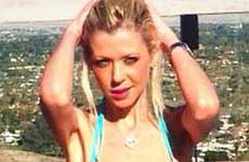 Tara Reid comió mucho en Thanksgiving Day!