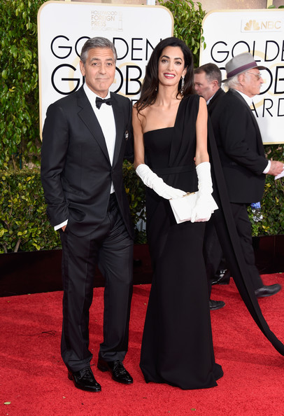 George Clooney Amal Alamuddin Golden Globe 0