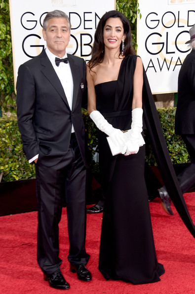 George Clooney Amal Alamuddin Golden Globe