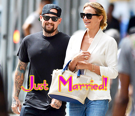 benji madden cameron diaz wedding today