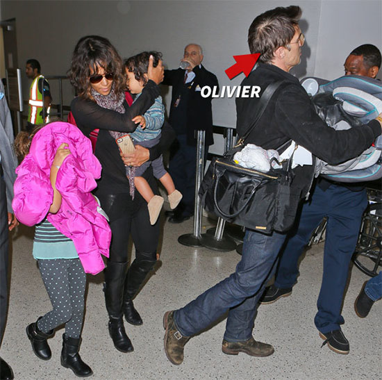 halle berry olivier martinez nahla airport