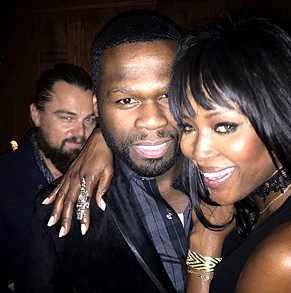 leo dicreepio naomi 50 cent