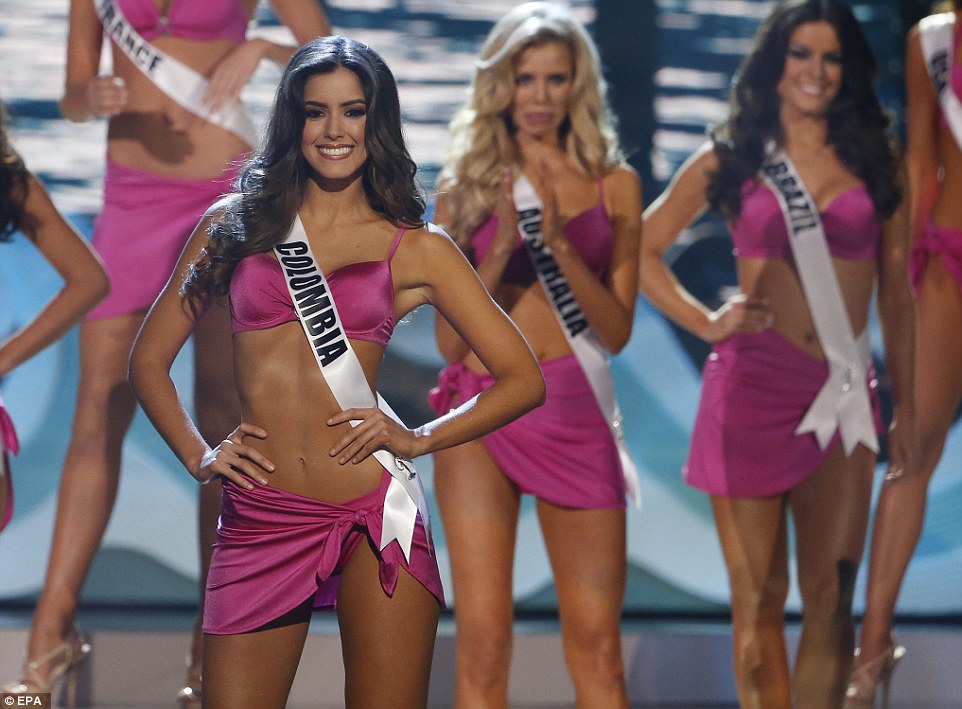 miss colombia traje de baño miss universe