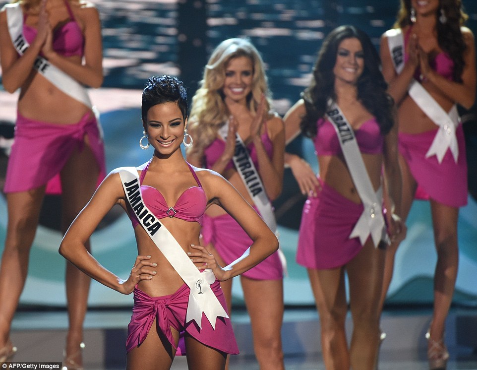 miss jamaica traje de baño miss universe