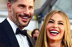 Sofia Vergara y Joe Manganiello en los SAG Awards 2015