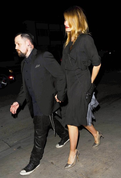 Cameron Diaz Benji Madden out and about