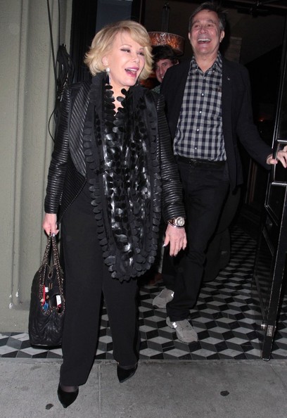 Joan Rivers out and about