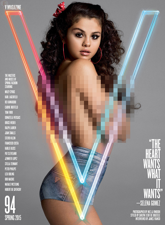 Selena Gomez V Magazine