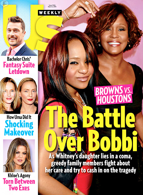 Us Weekly Cover battle over bobbi