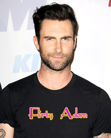 adam levine flirty adam