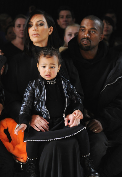 kim kanye mercedes benz fashion week