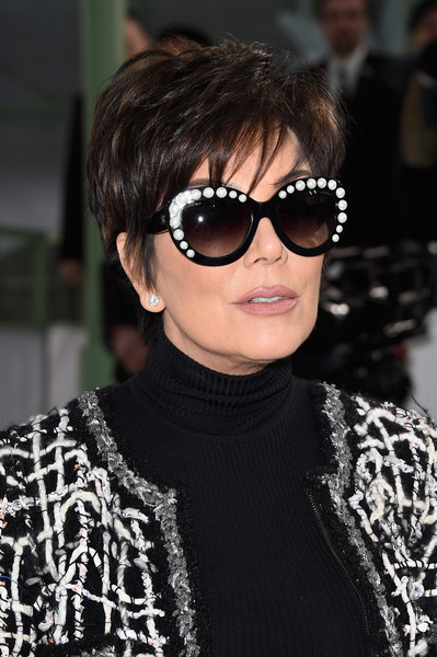 kris jenner front chanel paris fashion week 0