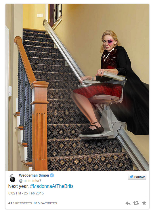 madonna meme brit awards 2015