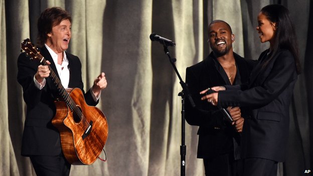 paul mccartney kanye rihanna