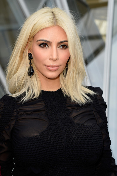 Kim Kardashian Arrivals Louis Vuitton