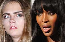 Naomi Campbell y Cara Delevingne se pelean? CATFIGHT!