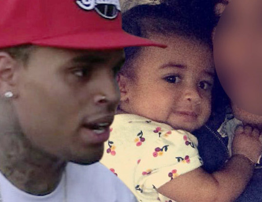 chris brown father baby pic