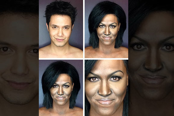 michelle obama makeup transformation instagram paolo ballesteros