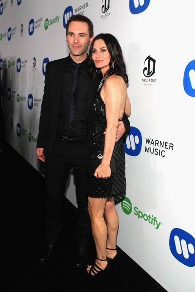 Courteney Cox Warner Music Group Grammy Celebration