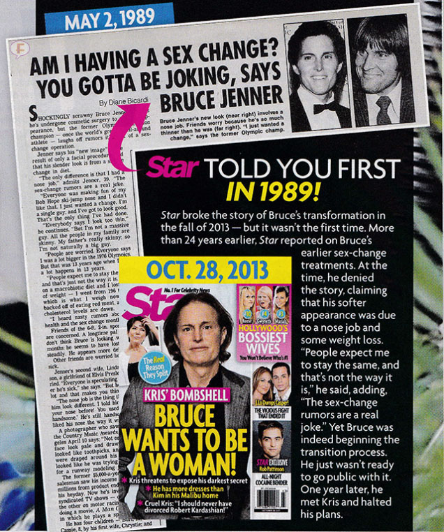 bruce jenner having a sex change star first report