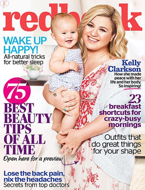 kelly clarkson redbook cover