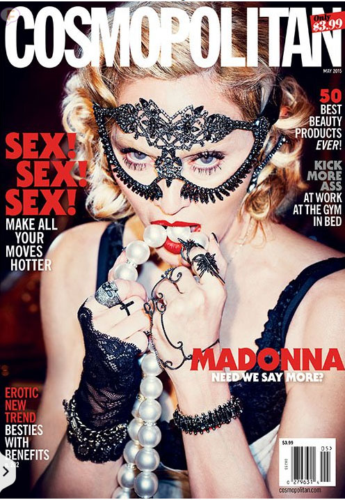 madonna cosmo cover