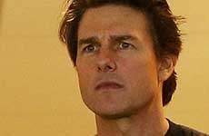 Tom Cruise con su hijo Connor- Y Suri?