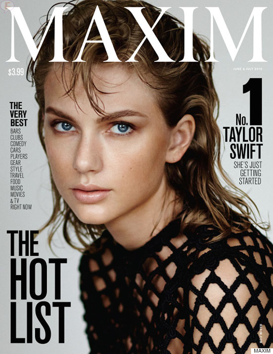 TAYLOR SWIFT MAXIM COVER