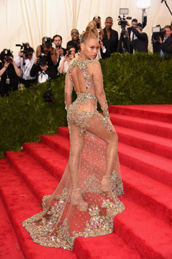 beyonce met 2015 red carpet