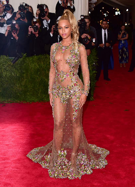 beyonce met gala dress