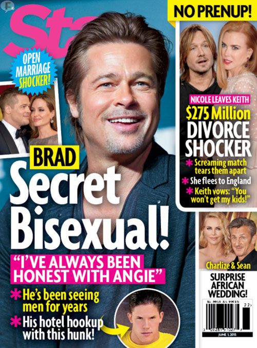 brad pitt star magazine bi