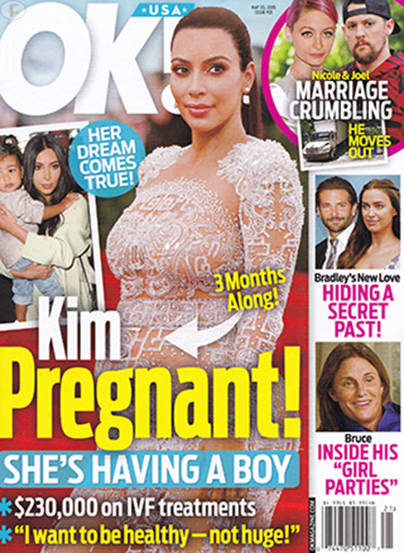 kim kardashian preggo its a boy ok