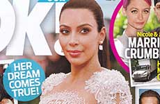 Kim Kardashian embarazada de un varoncito – [OK!]