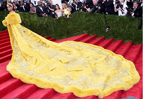 rihanna fug dress met gala