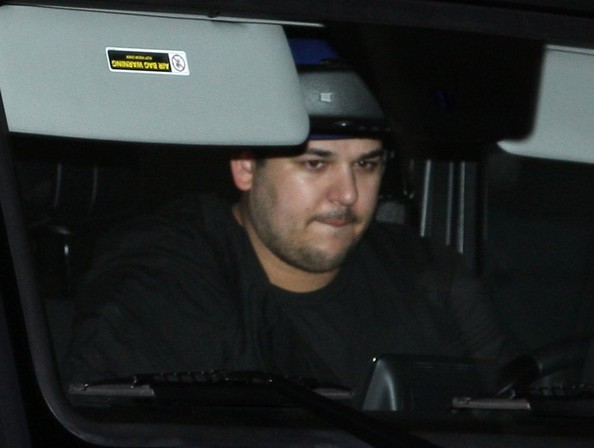 robert kardashian hit the gym