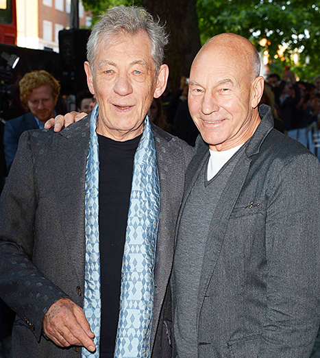 Ian McKellen Patrick Stewart