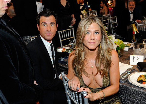 Jennifer Aniston Justin Theroux 21st Annual Screen Actors