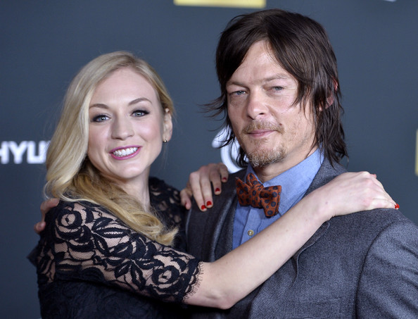 Norman Reedus Emily Kinney Walking Dead Season