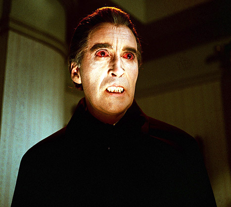 christopher lee conde dracula