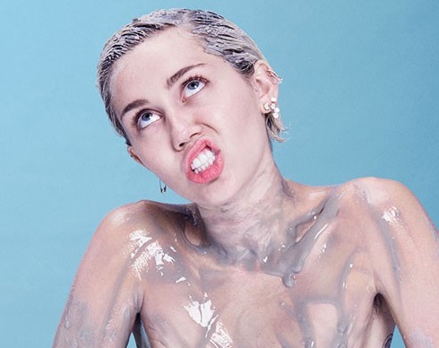 miley cyrus gross paper magazine