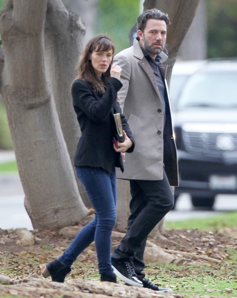 Ben Affleck Jennifer Garner Out Brentwood