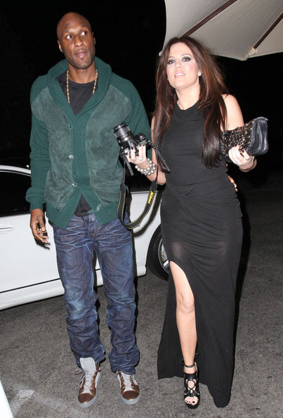 Khloe Kardashian Lamar Odom date night 2011