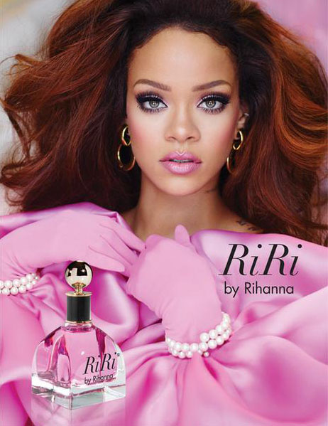 Rihanna fragrance promo RiRi