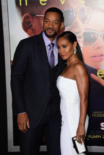 Will Smith Jada Pinkett Smith Focus Premieres Hollywood Feb 2015