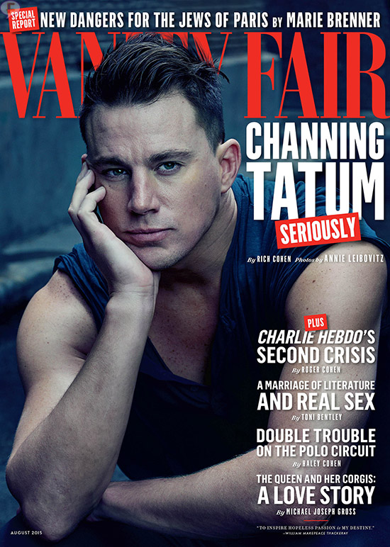 channing tatum vanity fair cover