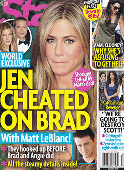 jen cheate brad with matt leblanc