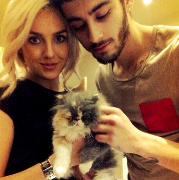 Perrie Edwards Zayn Malik socia media