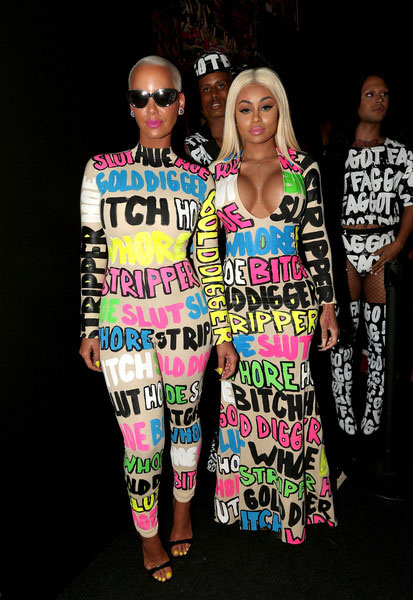 amber rose blac chyna mtv vmas