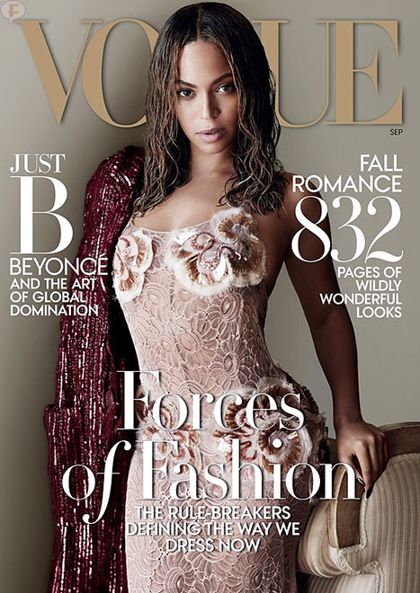 beyonce vogue cover