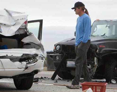 bruce jenner caitlyn car crash